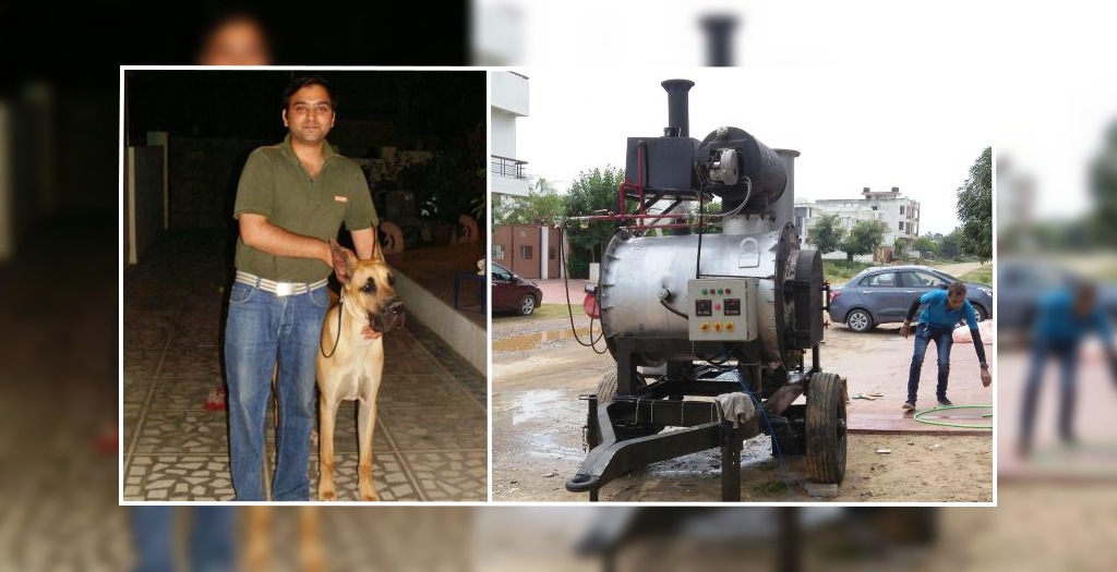 Dog cremation service