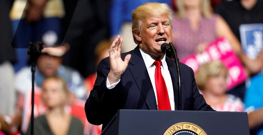 US President Donald Trump