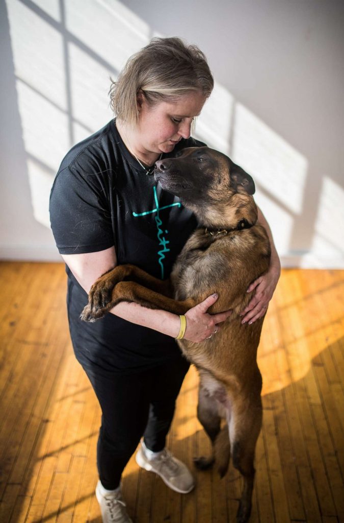 Kenzo has been Angelina's rock through her battle with colon cancer 2