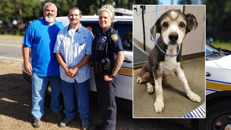 Good Samaritan recognized for helping rescue 16-year-old dog abandoned in Westside dumpster