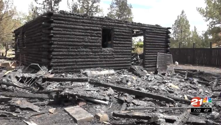 ‘She’s the only reason why I woke up’: Dog helps CRR resident escape burning log home