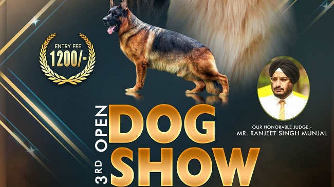 Panchkula Dog Show's Third Edition Starts On November 14