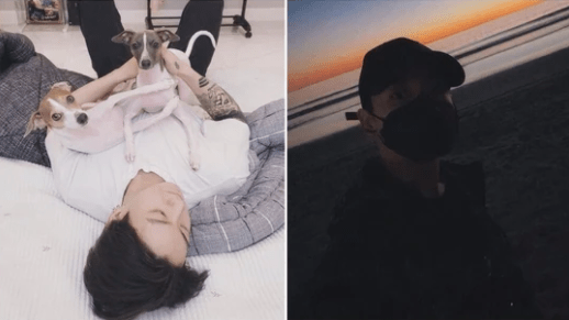 BTS' Jungkook shared posts on Instagram