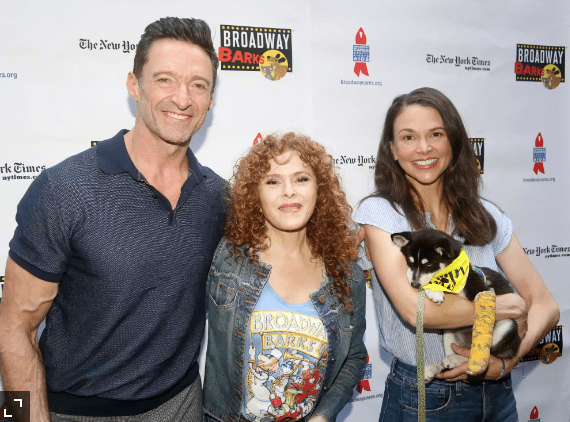 Hugh Jackman, Julianne Hough hugs Pups to Promote Dog Adoption