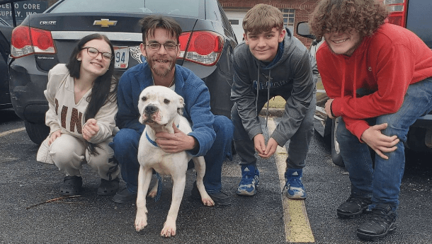 Family Reunites with Dog After Seeing Him On Social Media by Different Name
