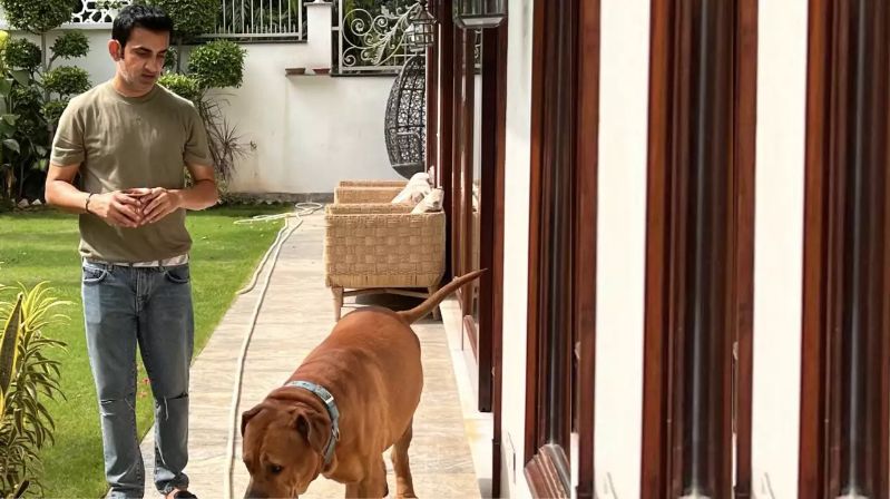 Former cricketer Gautam Gambhir laments his pet dog's passing