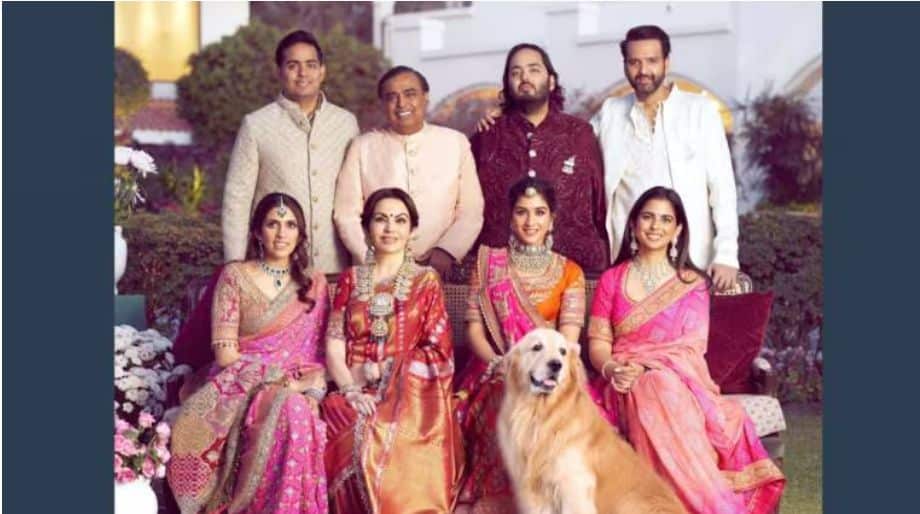 Introducing Happy: The Ambani Family's Beloved Pet, Present for Every Memorable Occasion